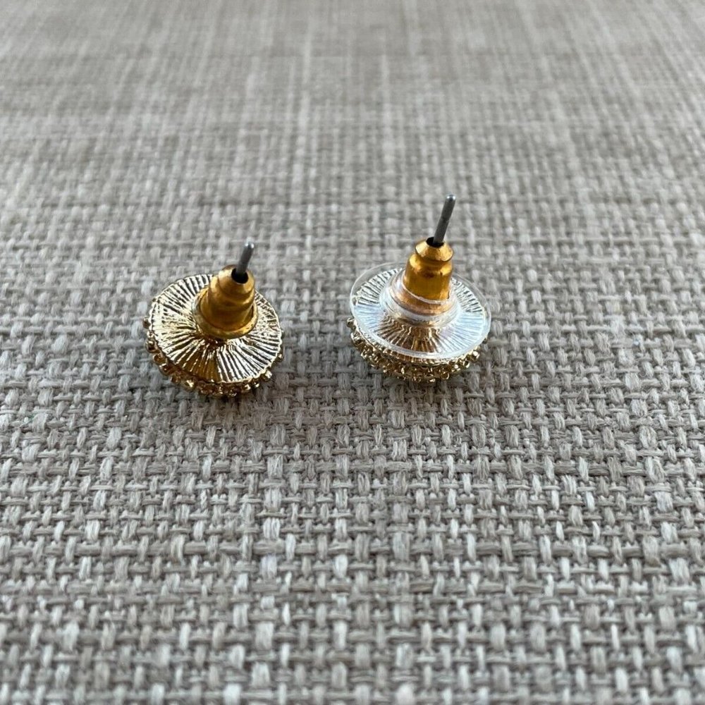 Natasha Women Earrings Stud Lead Free Gold Tone Ladies Earrings Jewelry New - Picture 9 of 11